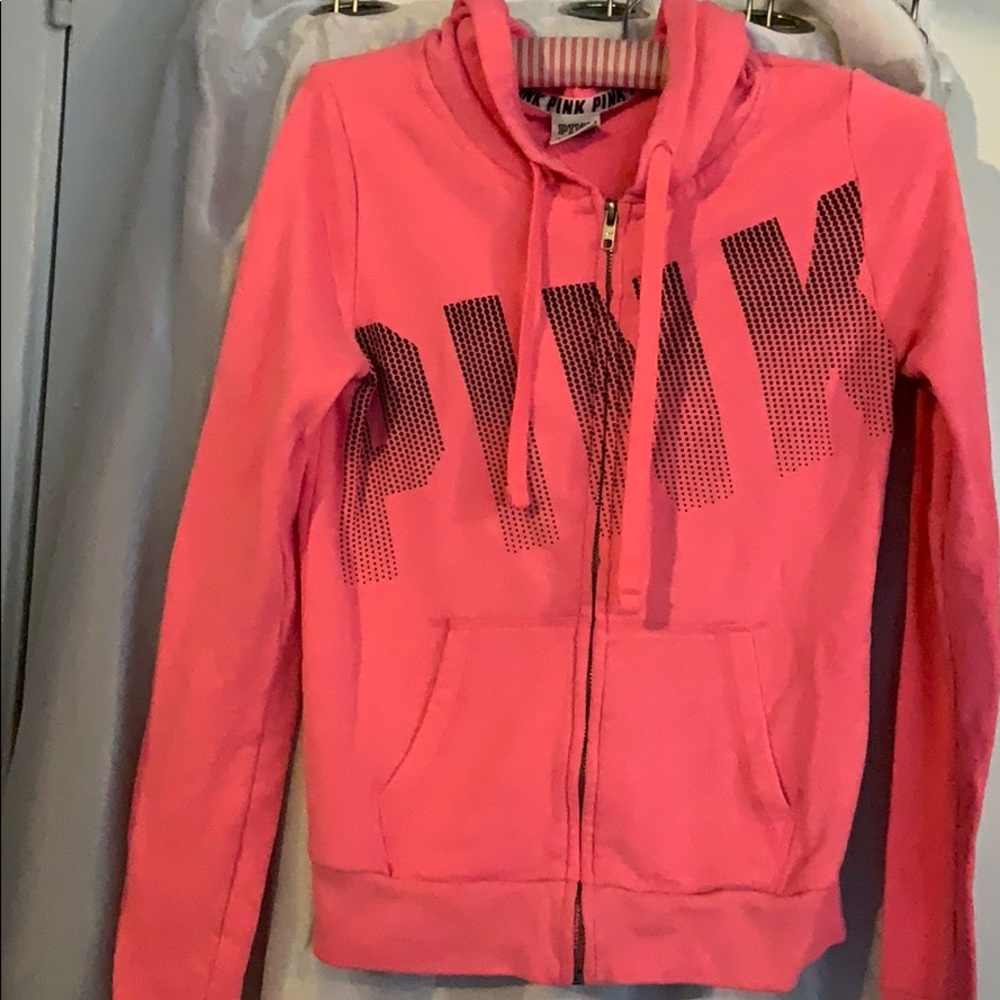Used Victoria Secret Pink hoodie sweater